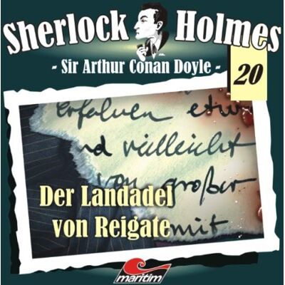 Doyle, Arthur Conan Sherlock Holmes 20: Der Landadel Von Reigate - Publicité Doyle, Arthur Conan Sherlock Holmes 20: Der Landadel Von Reigate - Publicité