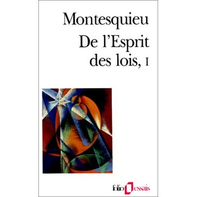 Montesquieu De L'Esprit Des Lois. Vol. 1 - Publicité Montesquieu De L'Esprit Des Lois. Vol. 1 - Publicité
