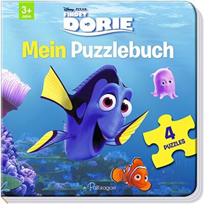 Disney Pixar Findet Dorie: Mein Puzzlebuch: Mit 4 Puzzles Zu Je 12 Teilen - Publicité Disney Pixar Findet Dorie: Mein Puzzlebuch: Mit 4 Puzzles Zu Je 12 Teilen - Publicité