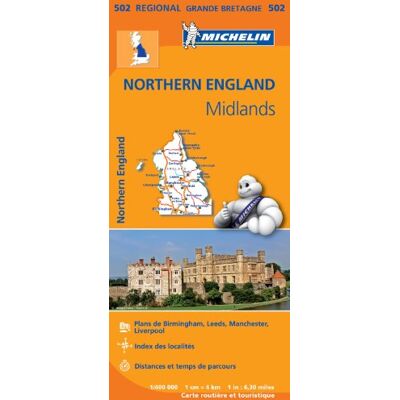 England Northern / Midlands 11502 Carte ' Regional ' Michelin Kaart - Publicité England Northern / Midlands 11502 Carte ' Regional ' Michelin Kaart - Publicité