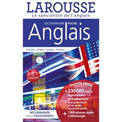 Larousse Anglais : Dictionnaire De Poche : Français-Anglais, Anglais-Français - Publicité Larousse Anglais : Dictionnaire De Poche : Français-Anglais, Anglais-Français - Publicité