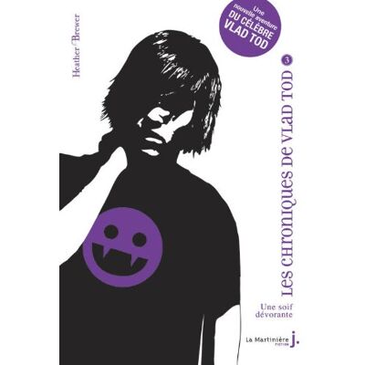 Heather Brewer Les Chroniques De Vladimir Tod. Vol. 3. Une Soif Dévorante - Publicité Heather Brewer Les Chroniques De Vladimir Tod. Vol. 3. Une Soif Dévorante - Publicité