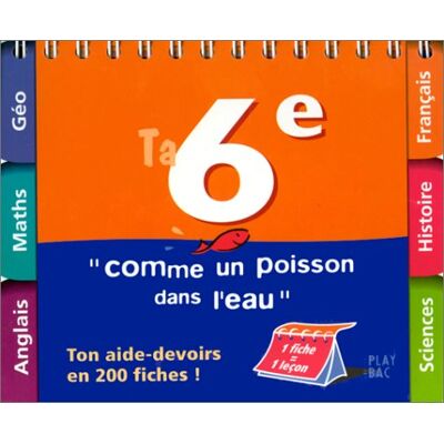 Collectif Comme Un Poisson Dans L'Eau 6e - Publicité Collectif Comme Un Poisson Dans L'Eau 6e - Publicité