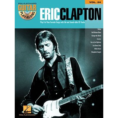 Various Guitar Play-Along Volume 24 Eric Clapton Tab Gtr Book/cd (Hal Leonard Guitar Play-Along) - Publicité Various Guitar Play-Along Volume 24 Eric Clapton Tab Gtr Book/cd (Hal Leonard Guitar Play-Along) - Publicité