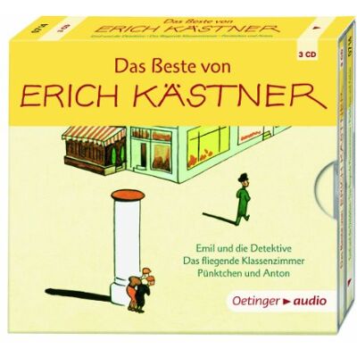 Das Beste Von Erich Kästner (3 Cd): Hörspiele, Ca. 155 Min. Publicité Das Beste Von Erich Kästner (3 Cd): Hörspiele, Ca. 155 Min. Publicité
