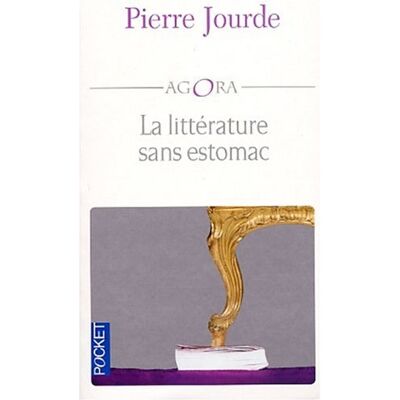 Pierre Jourde La Littérature Sans Estomac - Publicité Pierre Jourde La Littérature Sans Estomac - Publicité