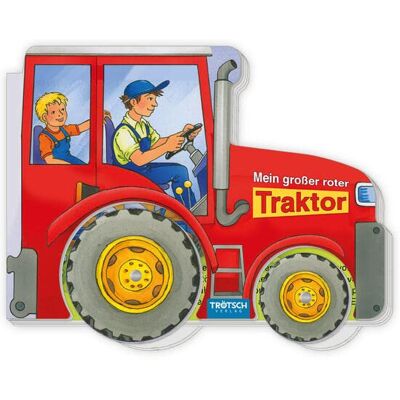 Trötsch Verlag GmbH & Co. KG Trötsch Pappenbuch Räderbuch Mein Großer Roter Traktor: Spielbuch Räderbuch Beschäftigungsbuch - Publicité Trötsch Verlag GmbH & Co. KG Trötsch Pappenbuch Räderbuch Mein Großer Roter Traktor: Spielbuch Räderbuch Beschäftigungsbuch - Publicité