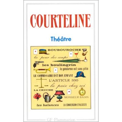 Georges Courteline Théâtre - Publicité Georges Courteline Théâtre - Publicité