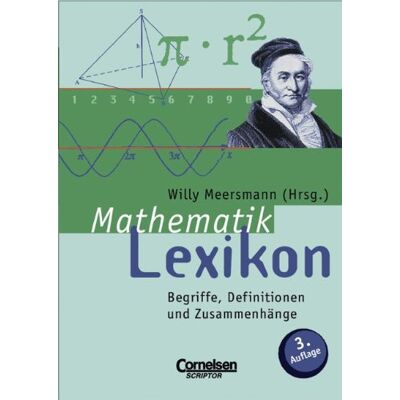 Willy Meersmann Scriptor Lexika: Mathematiklexikon: Begriffe, Definitionen Und Zusammenhänge - Publicité Willy Meersmann Scriptor Lexika: Mathematiklexikon: Begriffe, Definitionen Und Zusammenhänge - Publicité