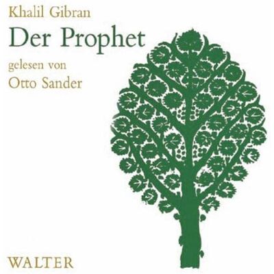 Khalil Gibran Der Prophet. Cd - Publicité Khalil Gibran Der Prophet. Cd - Publicité