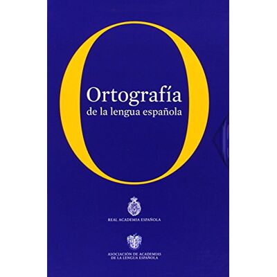Real Academia Española Ortografia De La Lengua Española Rae (Nuevas Obras Real Academia) - Publicité Real Academia Española Ortografia De La Lengua Española Rae (Nuevas Obras Real Academia) - Publicité
