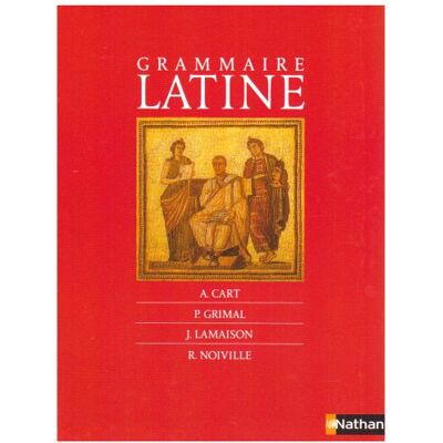 Adrien Cart Grammaire Latine - Publicité Adrien Cart Grammaire Latine - Publicité