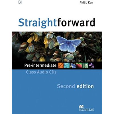 Philip Kerr Straightforward Sec. Ed. Pre-Intermediate: Straightforward Second Edition: Pre-Intermediate / 2 Class Audio-Cds - Publicité Philip Kerr Straightforward Sec. Ed. Pre-Intermediate: Straightforward Second Edition: Pre-Intermediate / 2 Class Audio-Cds - Publicité