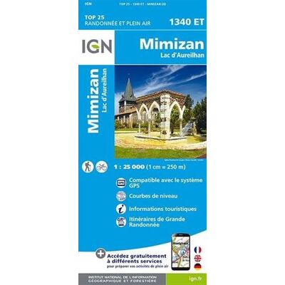 Collectif Mimizan - Lac D'Aureilhan 1:25 000 - Publicité Collectif Mimizan - Lac D'Aureilhan 1:25 000 - Publicité