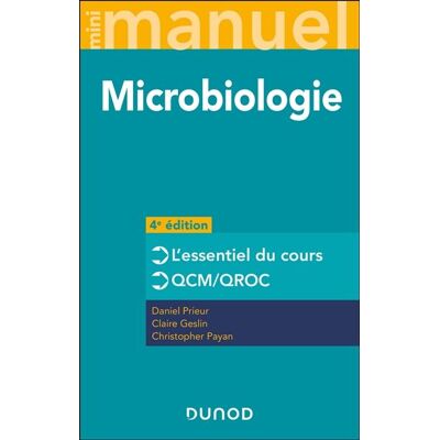 Daniel Prieur Mini Manuel - Microbiologie - 4e Éd: Cours Et Qcm/qroc - Publicité Daniel Prieur Mini Manuel - Microbiologie - 4e Éd: Cours Et Qcm/qroc - Publicité