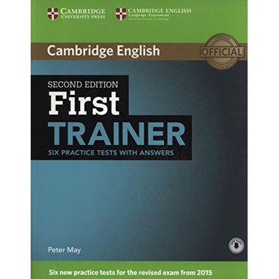 Peter May First Trainer Six Practice Tests With Answers With Audio - Publicité Peter May First Trainer Six Practice Tests With Answers With Audio - Publicité