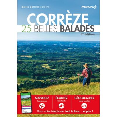 Collectif Corrèze : 25 Belles Balades - Publicité Collectif Corrèze : 25 Belles Balades - Publicité