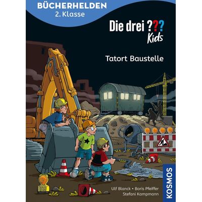 Ulf Blanck Die Drei ??? Kids, Bücherhelden 2. Klasse, Tatort Baustelle: Gut Lesen Können - Kinderbuch Für Erstleser Ab 7 Jahren - Spannende Detektivgeschichten Mit Justus, Peter Und Bob - Publicité Ulf Blanck Die Drei ??? Kids, Bücherhelden 2. Klasse, Tatort Baustelle: Gut Lesen Können - Kinderbuch Für Erstleser Ab 7 Jahren - Spannende Detektivgeschichten Mit Justus, Peter Und Bob - Publicité