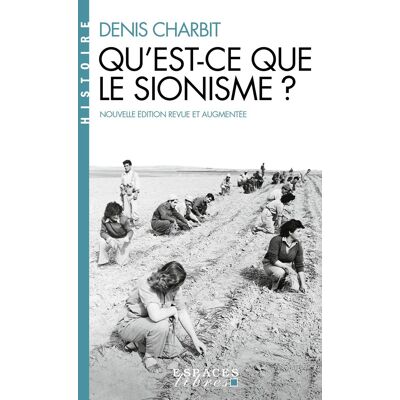 Denis Charbit Qu'Est-Ce Que Le Sionisme ? - Publicité Denis Charbit Qu'Est-Ce Que Le Sionisme ? - Publicité