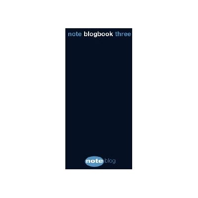 Christof Hintze Note Blogbook Three - Publicité Christof Hintze Note Blogbook Three - Publicité