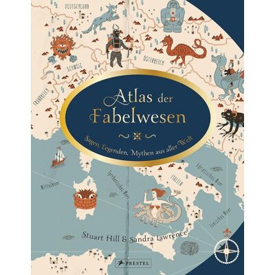 Sandra Lawrence Atlas Der Fabelwesen - Publicité Sandra Lawrence Atlas Der Fabelwesen - Publicité