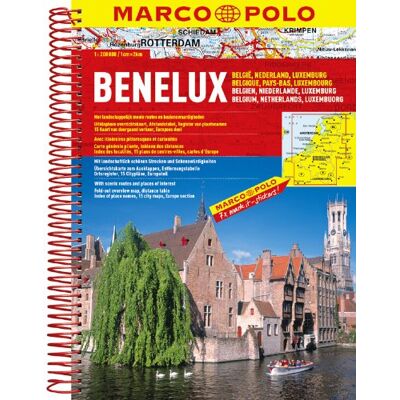 Marco Polo Reiseatlas Benelux, Belgien, Niederlande, Luxemburg 1:300.000 (Marco Polo Road Atlases) - Publicité Marco Polo Reiseatlas Benelux, Belgien, Niederlande, Luxemburg 1:300.000 (Marco Polo Road Atlases) - Publicité