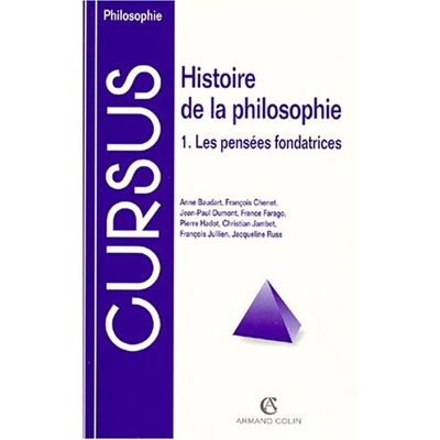 Collectif Histoire De La Philosophie. Vol. 1. Les Pensées Fondatrices - Publicité Collectif Histoire De La Philosophie. Vol. 1. Les Pensées Fondatrices - Publicité