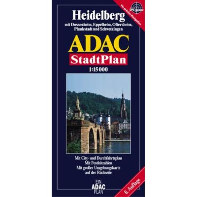 Collectif Adac Stadtpläne, Heidelberg Mit Dossenheim, Eppelheim, Oftersheim, Plankstadt Und Schwetzingen: Mit Dossenheim, Eppelheim, Oftersheim, Plankstadt Und ... Mit Postleitzahlen. Mit Großer Umgebungskarte - Publicité Collectif Adac Stadtpläne, Heidelberg Mit Dossenheim, Eppelheim, Oftersheim, Plankstadt Und Schwetzingen: Mit Dossenheim, Eppelheim, Oftersheim, Plankstadt Und ... Mit Postleitzahlen. Mit Großer Umgebungskarte - Publicité