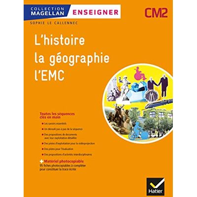 Collectif Enseigner L'Histoire, La Géographie, L'Emc, Cm2 - Publicité Collectif Enseigner L'Histoire, La Géographie, L'Emc, Cm2 - Publicité