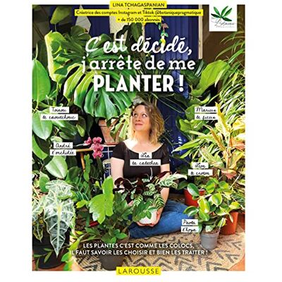 Lina Tchagaspanian C'Est Décidé, J'Arrête De Me Planter ! - Publicité Lina Tchagaspanian C'Est Décidé, J'Arrête De Me Planter ! - Publicité