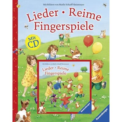 Lieder, Reime, Fingerspiele (Mit Cd) - Publicité Lieder, Reime, Fingerspiele (Mit Cd) - Publicité