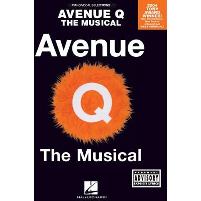 Various Avenue Q The Musical (Piano) Pvg: The Musical-Piano Vocal Selections (Pinao Vocal Selections) - Publicité Various Avenue Q The Musical (Piano) Pvg: The Musical-Piano Vocal Selections (Pinao Vocal Selections) - Publicité