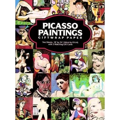 Picasso Paintings Giftwrap Paper (Giftwrap--2 Sheets, 1 Designs) - Publicité Picasso Paintings Giftwrap Paper (Giftwrap--2 Sheets, 1 Designs) - Publicité
