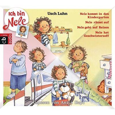Usch Luhn Ich Bin Nele - Band 1-4: Nele Kommt In Den Kindergarten - Nele Räumt Auf - Nele Macht Eine Reise - Nele Hat Geschwisterzoff (Ich Bin Nele - Die Hörbücher, Band 1) - Publicité Usch Luhn Ich Bin Nele - Band 1-4: Nele Kommt In Den Kindergarten - Nele Räumt Auf - Nele Macht Eine Reise - Nele Hat Geschwisterzoff (Ich Bin Nele - Die Hörbücher, Band 1) - Publicité