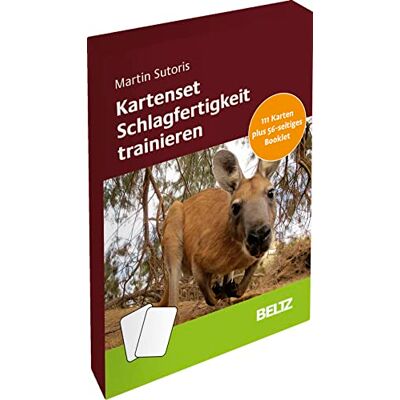 Martin Sutoris Kartenset Schlagfertigkeit Trainieren: 111 Karten Mit 56-Seitigem Booklet - Publicité Martin Sutoris Kartenset Schlagfertigkeit Trainieren: 111 Karten Mit 56-Seitigem Booklet - Publicité