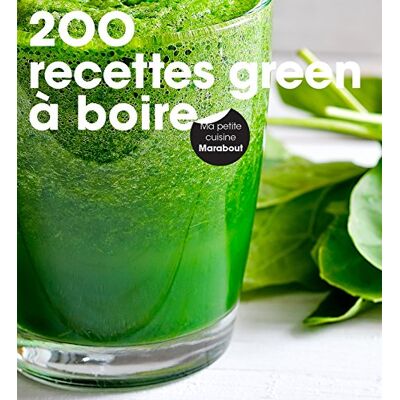 Marabout 200 Recettes Green À Boire - Publicité Marabout 200 Recettes Green À Boire - Publicité
