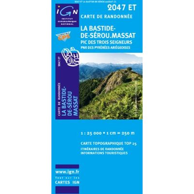 IGN Bastide-Sérou 1 : 25 000 - Publicité IGN Bastide-Sérou 1 : 25 000 - Publicité