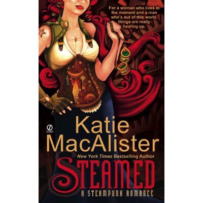 Katie MacAlister Steamed: A Steampunk Romance (Paranormal Romance (Signet)) - Publicité Katie MacAlister Steamed: A Steampunk Romance (Paranormal Romance (Signet)) - Publicité