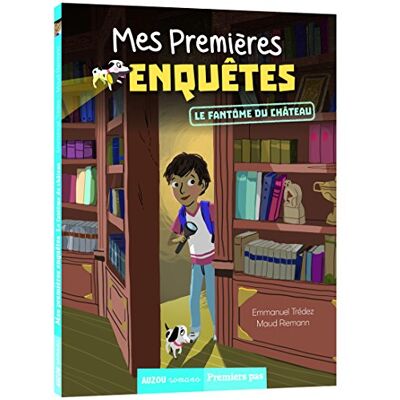 Emmanuel Trédez Mes Premières Enquêtes. Le Fantôme Du Château - Publicité Emmanuel Trédez Mes Premières Enquêtes. Le Fantôme Du Château - Publicité