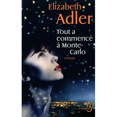Elizabeth Adler Tout A Commencé À Monte-Carlo - Publicité Elizabeth Adler Tout A Commencé À Monte-Carlo - Publicité