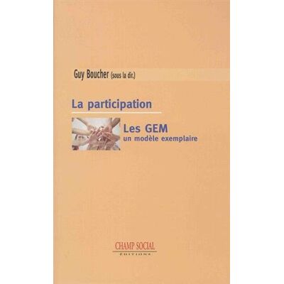 Collectif La Participation: Les Gem, Un Modèle Exemplaire - Publicité Collectif La Participation: Les Gem, Un Modèle Exemplaire - Publicité