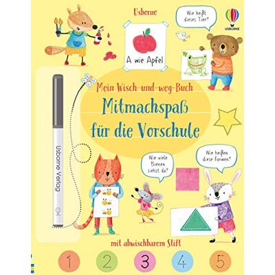 Holly Bathie Mein Wisch-Und-Weg-Buch: Mitmachspaß Für Die Vorschule - Publicité Holly Bathie Mein Wisch-Und-Weg-Buch: Mitmachspaß Für Die Vorschule - Publicité