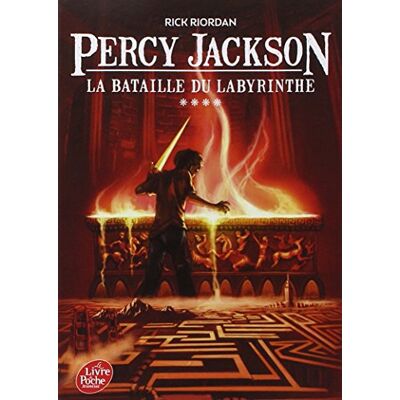Rick Riordan Percy Jackson. Vol. 4. La Bataille Du Labyrinthe - Publicité Rick Riordan Percy Jackson. Vol. 4. La Bataille Du Labyrinthe - Publicité