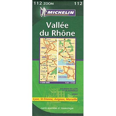 Vallee Du Rhone, Französische Ausgabe (Kaarten/cartes Michelin) - Publicité Vallee Du Rhone, Französische Ausgabe (Kaarten/cartes Michelin) - Publicité