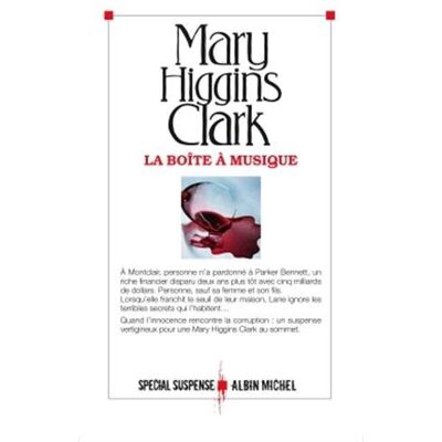 Clark, Mary Higgins La Boîte À Musique - Publicité Clark, Mary Higgins La Boîte À Musique - Publicité