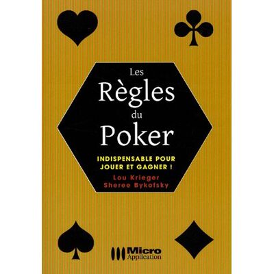 Lou Krieger Les Règles Du Poker : Indispensable Pour Jouer Et Gagner ! - Publicité Lou Krieger Les Règles Du Poker : Indispensable Pour Jouer Et Gagner ! - Publicité
