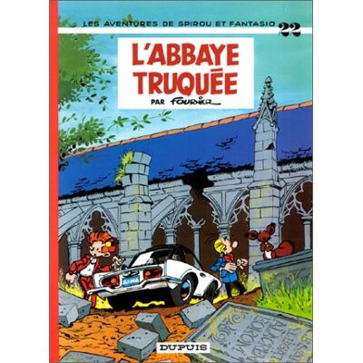 Fournier Spirou Et Fantasio. Vol. 22. L'Abbaye Truquée - Publicité Fournier Spirou Et Fantasio. Vol. 22. L'Abbaye Truquée - Publicité