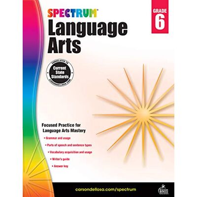 Spectrum Language Arts, Grade 6 - Publicité Spectrum Language Arts, Grade 6 - Publicité