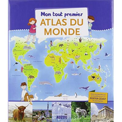 Collectif Mon Tout Premier Atlas Du Monde - Publicité Collectif Mon Tout Premier Atlas Du Monde - Publicité