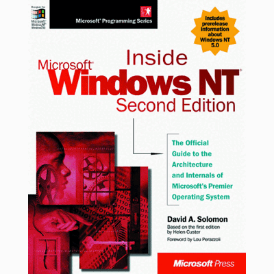 Solomon, David A. Inside Windows Nt (Microsoft Programming Series) - Publicité Solomon, David A. Inside Windows Nt (Microsoft Programming Series) - Publicité